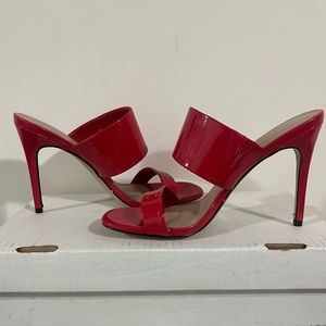 Red FROEMA heeled sandal- Aldo 7.5
